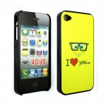 Wholesale iPhone 4 4S Sponge Design Hard Case (Sponge I Love You)